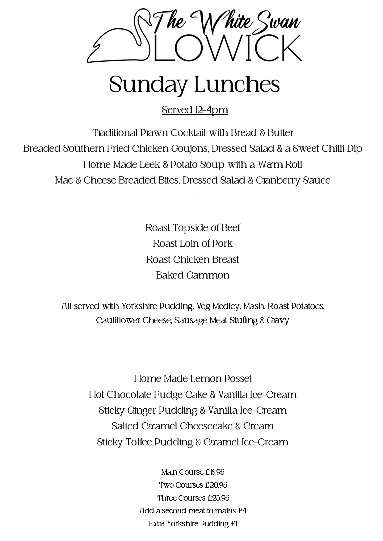 sunday lunch
